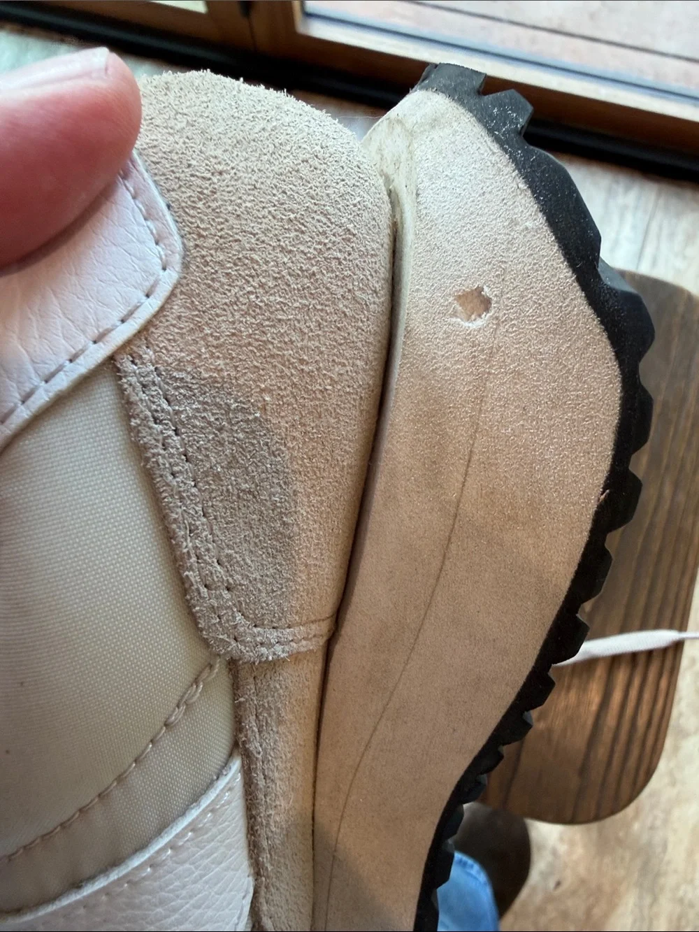 New Balance 237 Sneakers in Beige and Off-White